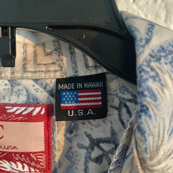 Vintage RJC Made In Hawaii Button Down Shirt - Picture 4 of 4